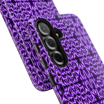 Phone Case — Purple Kaleidoscope Tough Protective Case