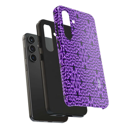 Phone Case — Purple Kaleidoscope Tough Protective Case