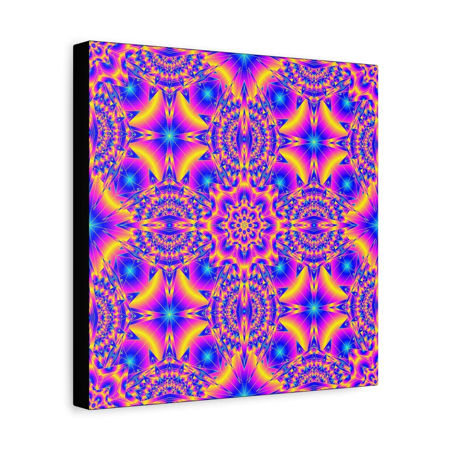 Psychedelic Kaleidoscope Canvas