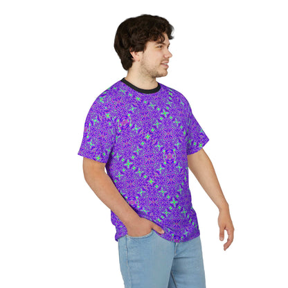 Kaleidoscope Violet All-Over Print Tee