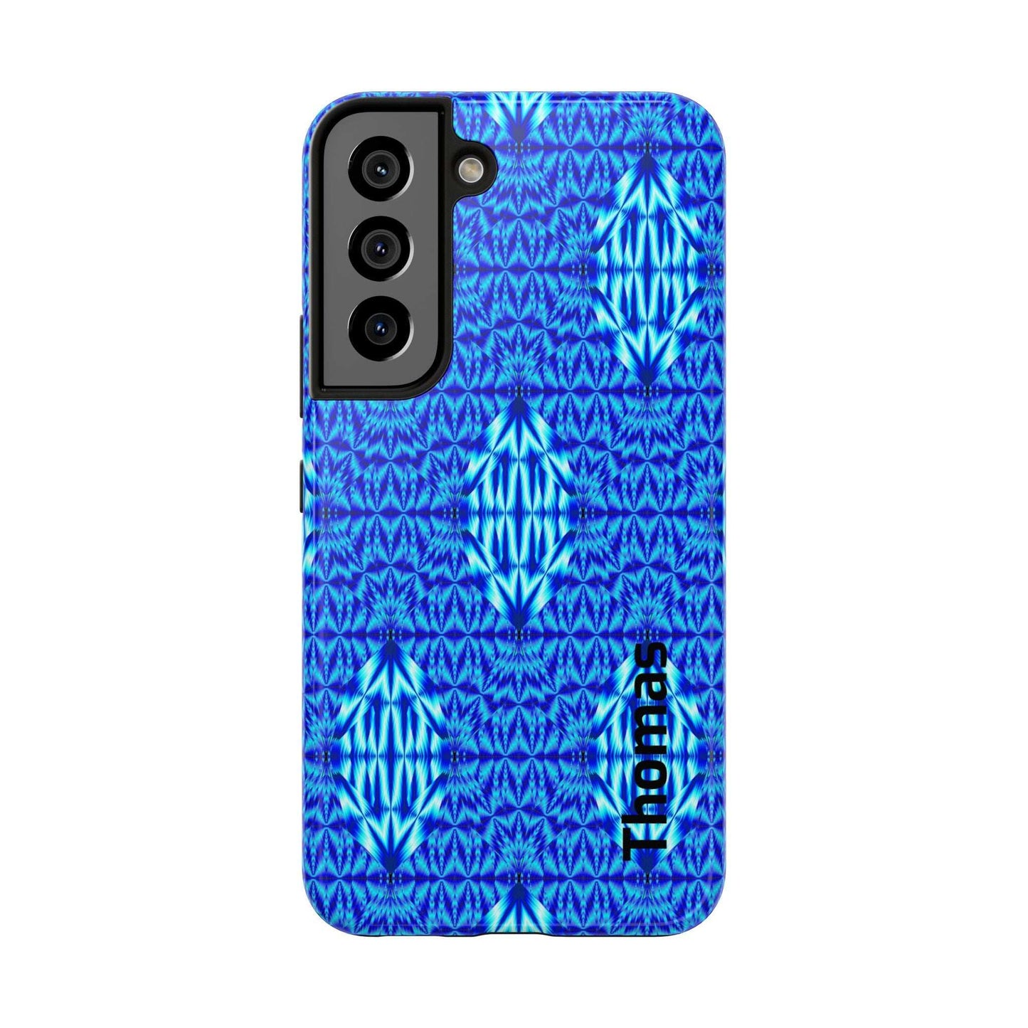 Blue Tribal Pattern Tough Phone Case