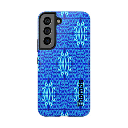 Blue Tribal Pattern Tough Phone Case