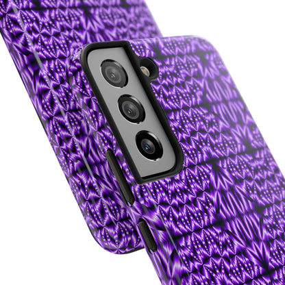 Phone Case — Purple Kaleidoscope Tough Protective Case