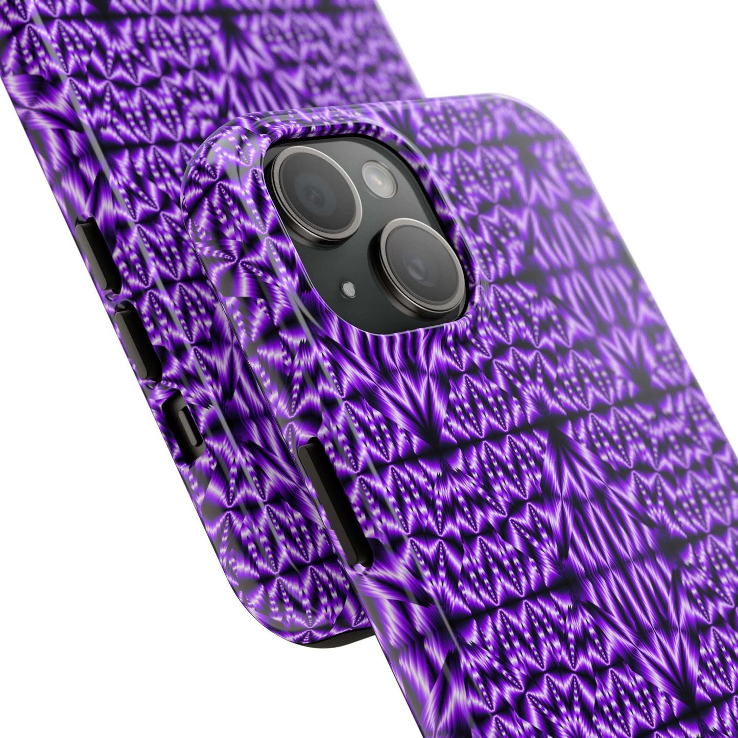 Phone Case — Purple Kaleidoscope Tough Protective Case