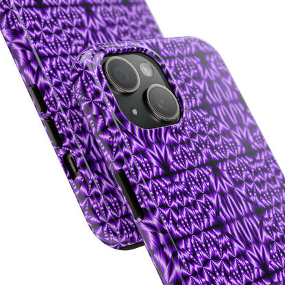 Phone Case — Purple Kaleidoscope Tough Protective Case