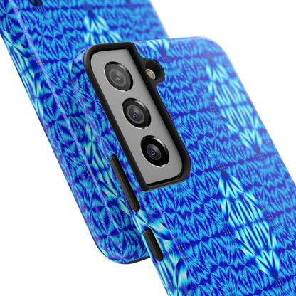 Blue Tribal Pattern Tough Phone Case