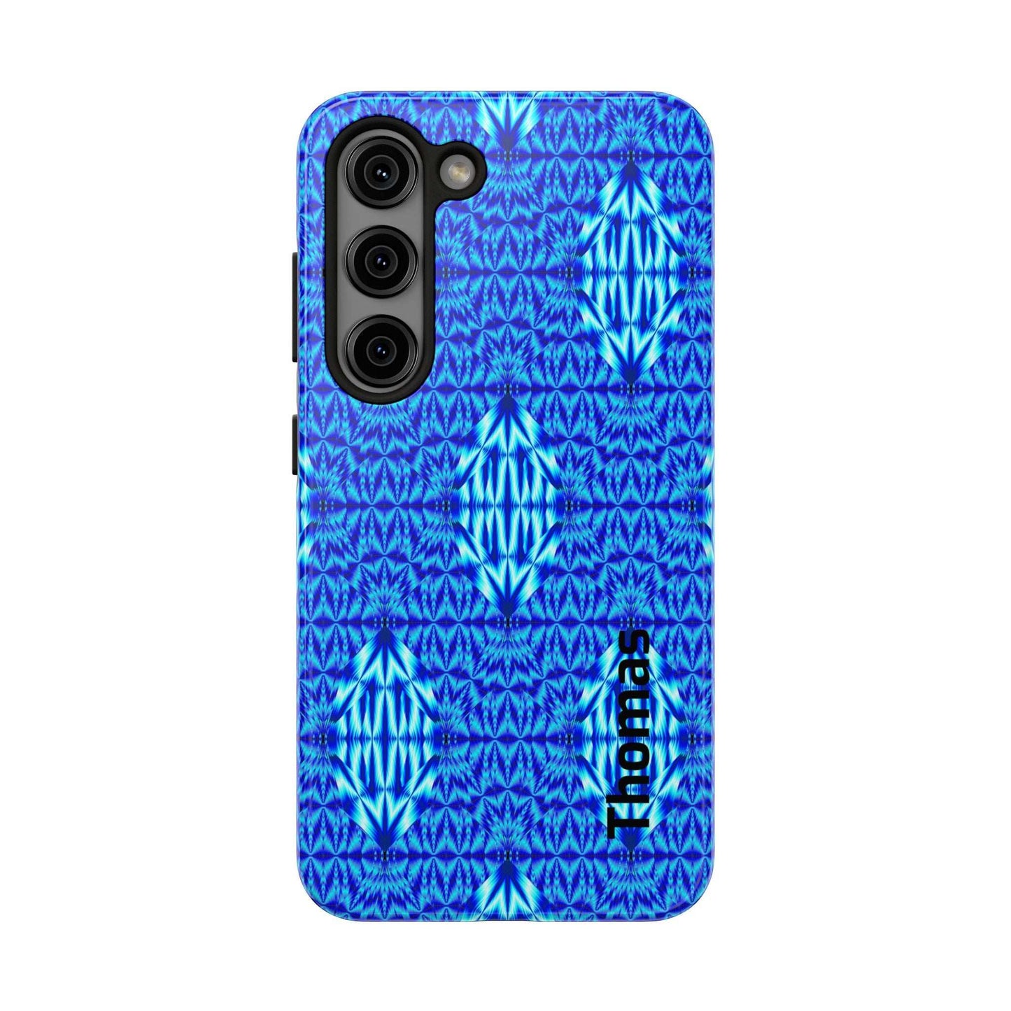 Blue Tribal Pattern Tough Phone Case