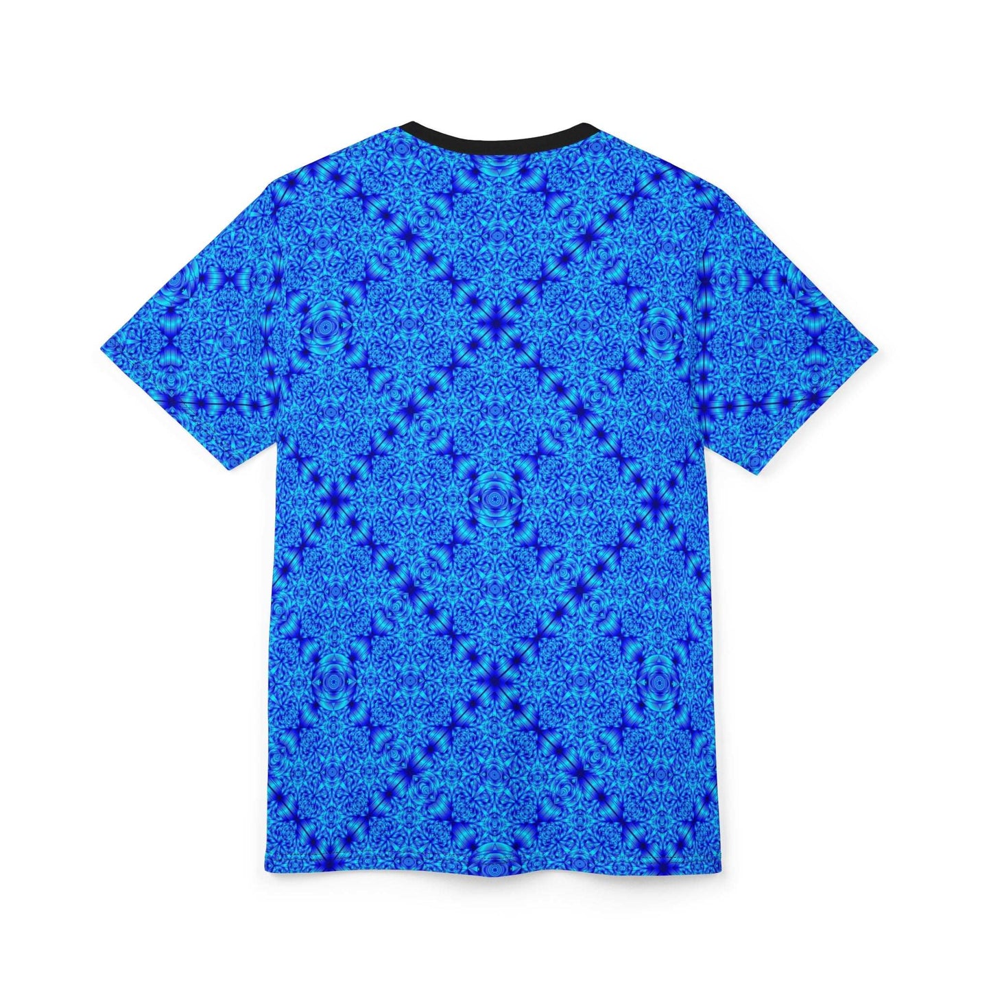 Blue Kaleidoscope All-Over Print Tee