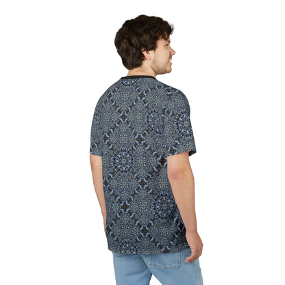 Night Sky Kaleidoscope Mandala All-Over Print Tee