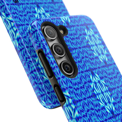 Blue Tribal Pattern Tough Phone Case