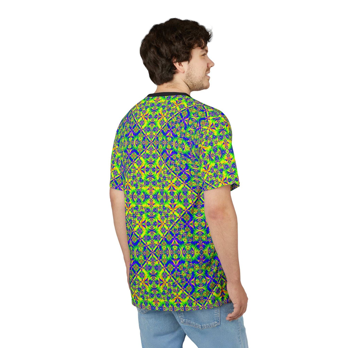 Psychedelic Kaleidoscope All-Over Print Tee
