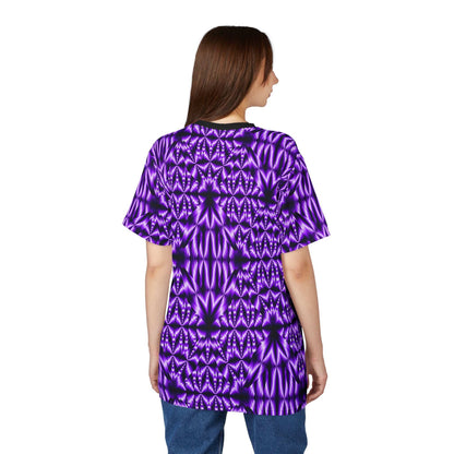 Purple Kaleidoscope All-Over Print Tee