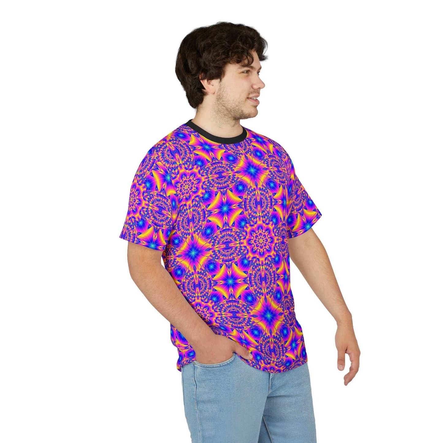 Psychedelic Kaleidoscope All-Over Print Tee