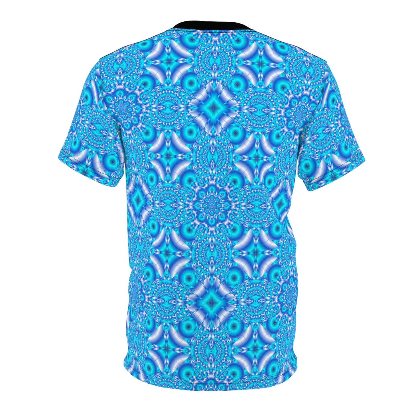 Blue Kaleidoscope All-Over Print T-Shirt