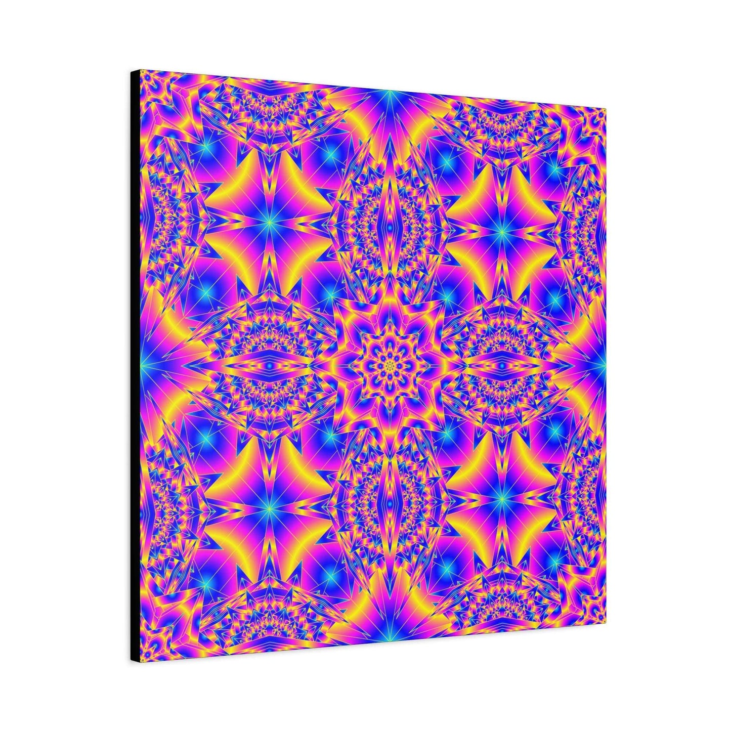 Psychedelic Kaleidoscope Canvas