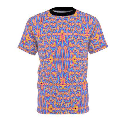Psychedelic Kaleidoscope Tee — Vibrant All-Over Print Graphic T-Shirt
