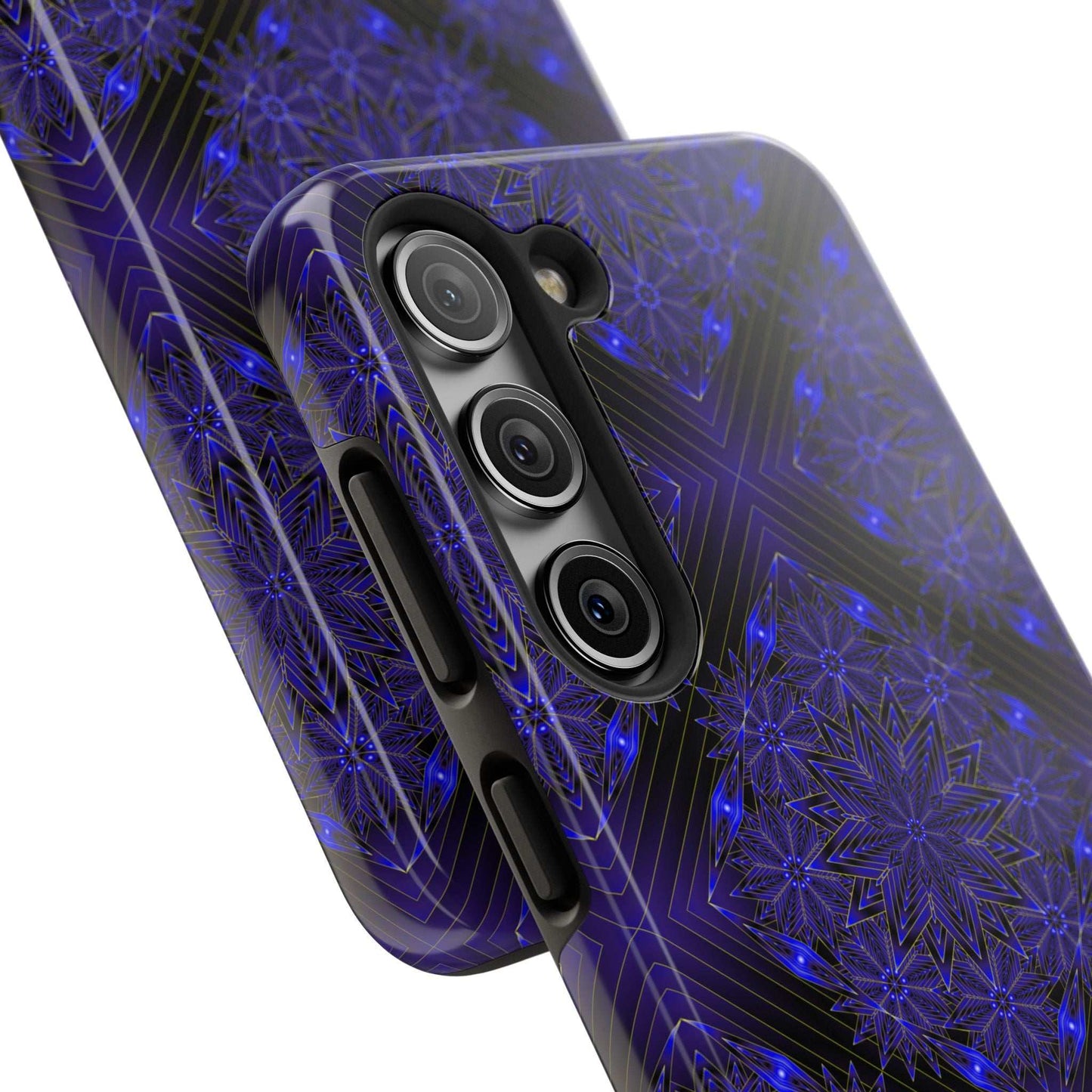 Blue Mandala Tough Phone Case — Protective Personalized Phone Cover