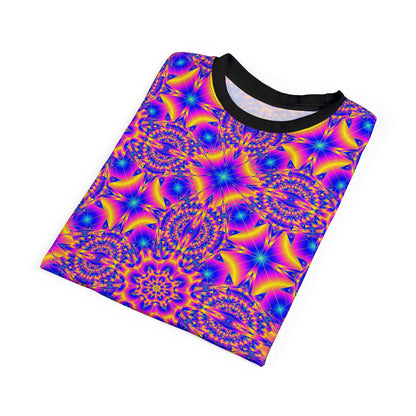 Psychedelic Kaleidoscope All-Over Print Tee