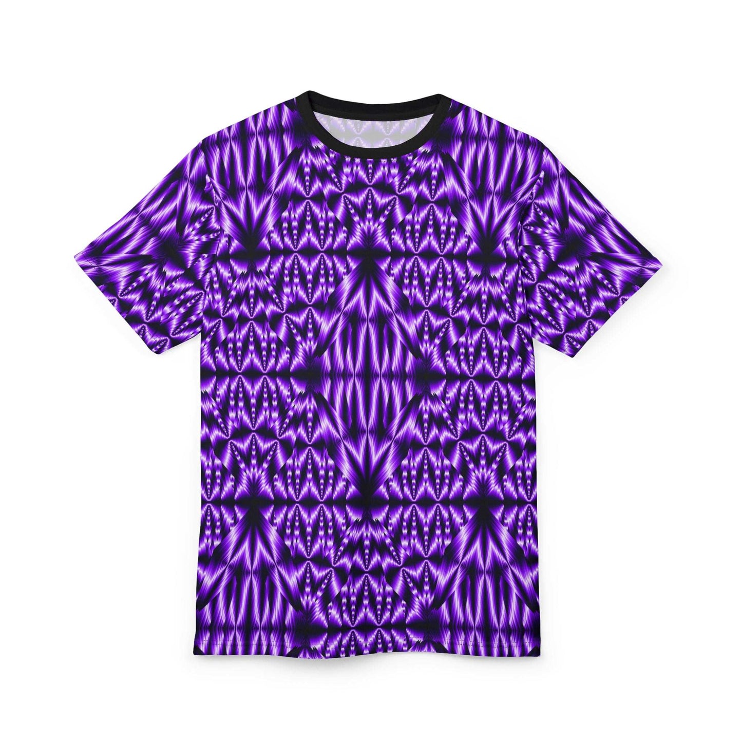 Purple Kaleidoscope All-Over Print Tee