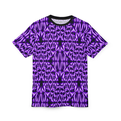 Purple Kaleidoscope All-Over Print Tee