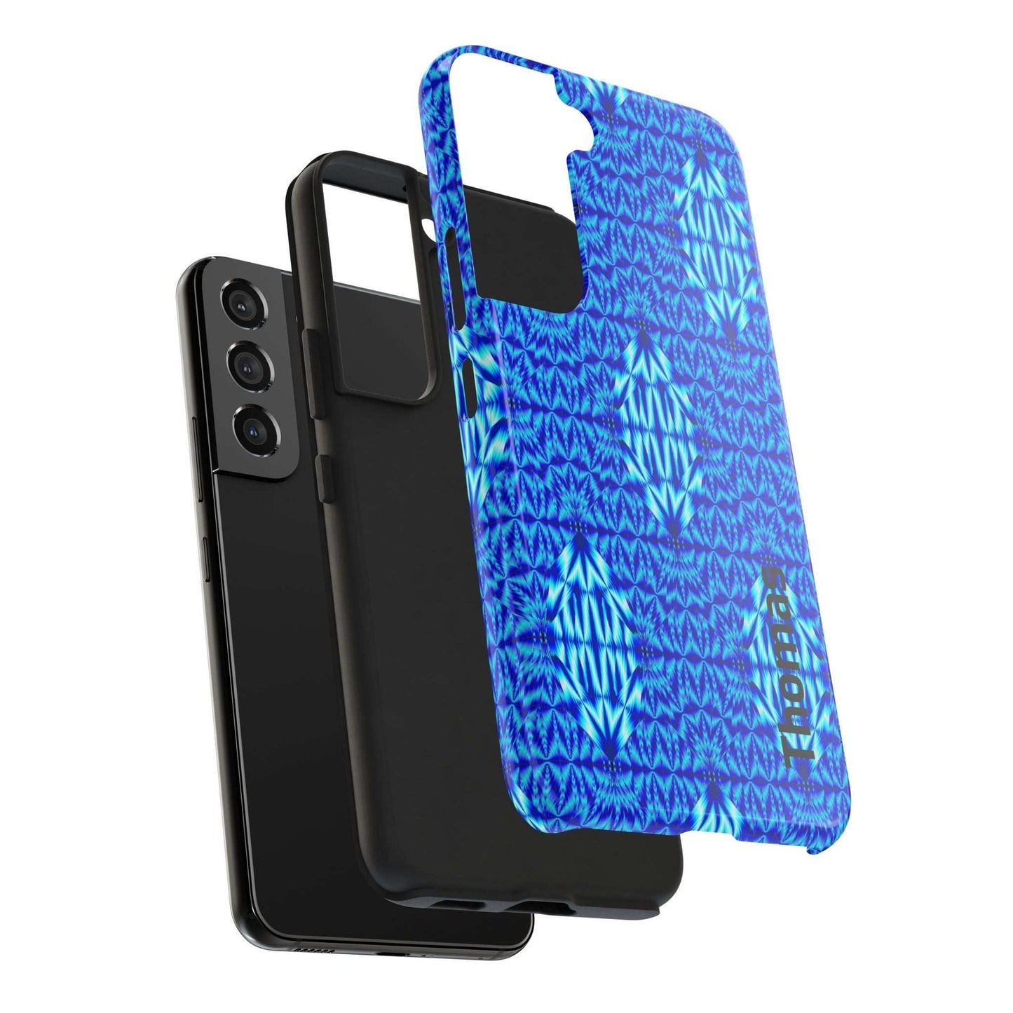 Blue Tribal Pattern Tough Phone Case