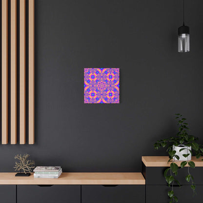 Psychedelic Kaleidoscope Canvas