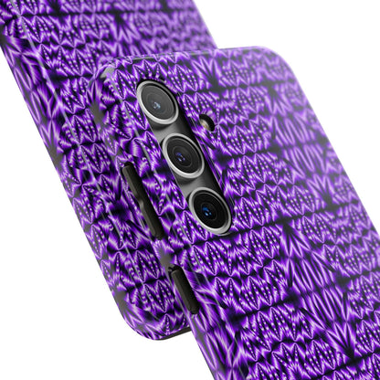 Phone Case — Purple Kaleidoscope Tough Protective Case