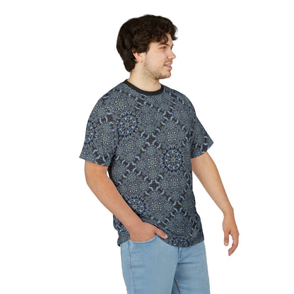Night Sky Kaleidoscope Mandala All-Over Print Tee