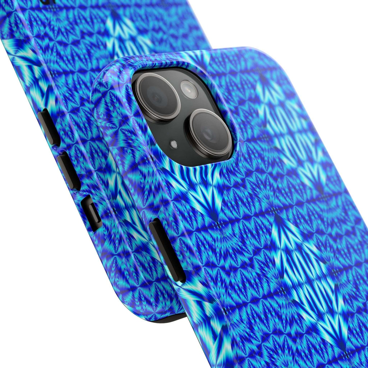Blue Tribal Pattern Tough Phone Case