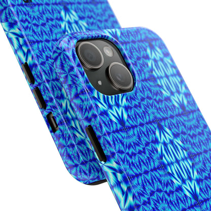 Blue Tribal Pattern Tough Phone Case