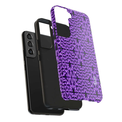 Phone Case — Purple Kaleidoscope Tough Protective Case