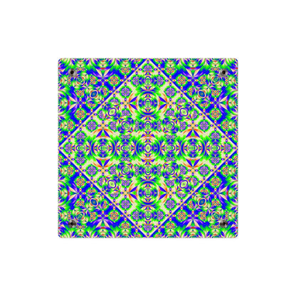 Psychedelic Kaleidoscope Acrylic Wall Art Panel