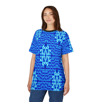 Blue Tie-Dye Kaleidoscope Tee