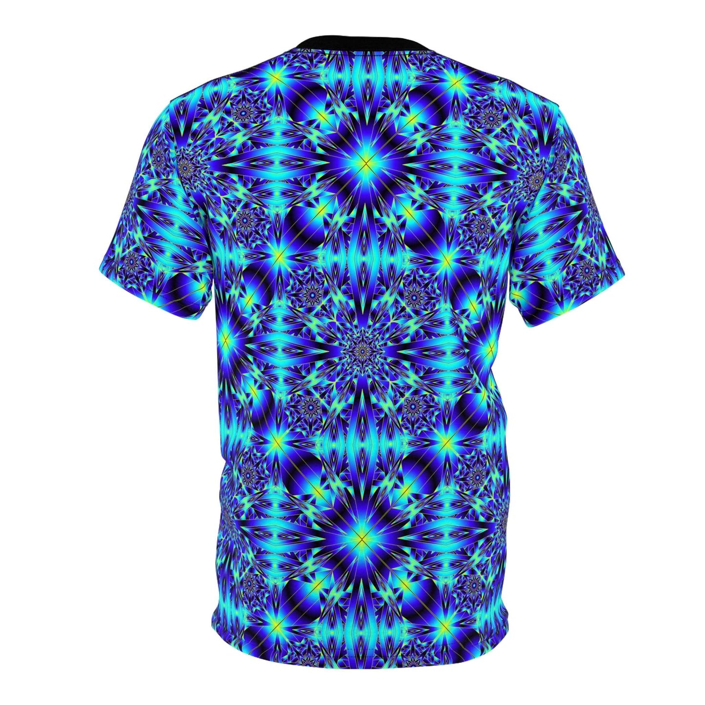 Blue Kaleidoscope All-Over Print Tee
