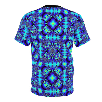Blue Kaleidoscope All-Over Print Tee