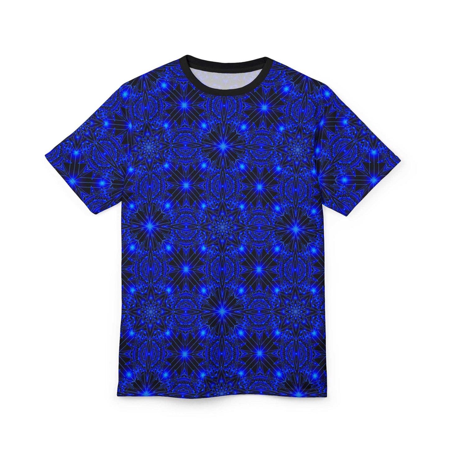 Blue Kaleidoscope All-Over Print Tee