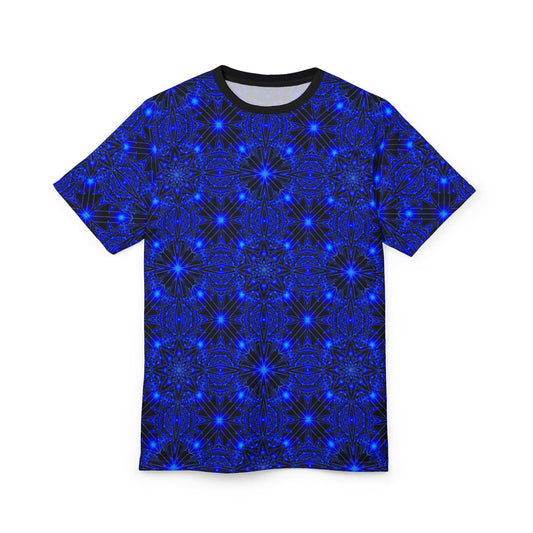 Blue Kaleidoscope All-Over Print Tee
