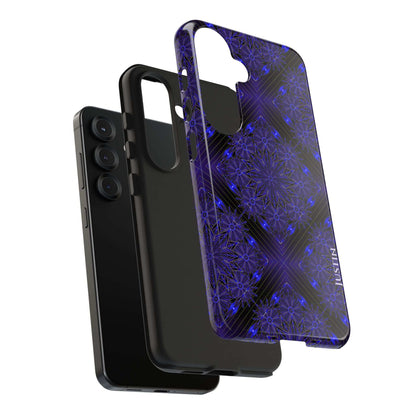 Blue Mandala Tough Phone Case — Protective Personalized Phone Cover