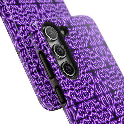 Phone Case — Purple Kaleidoscope Tough Protective Case