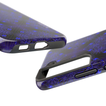Blue Mandala Tough Phone Case — Protective Personalized Phone Cover