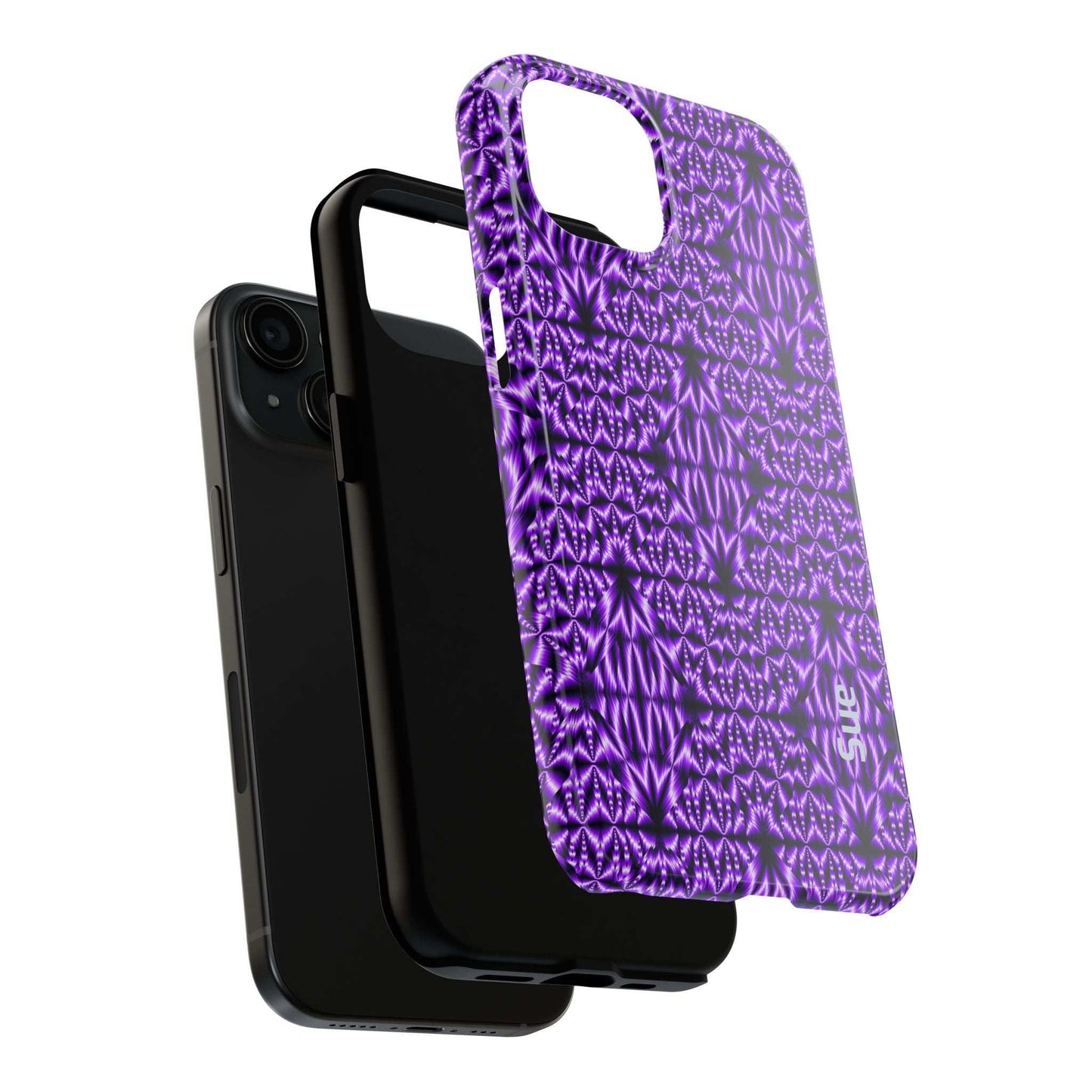 Phone Case — Purple Kaleidoscope Tough Protective Case