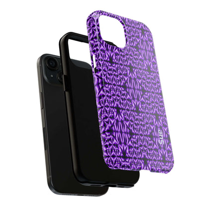 Phone Case — Purple Kaleidoscope Tough Protective Case