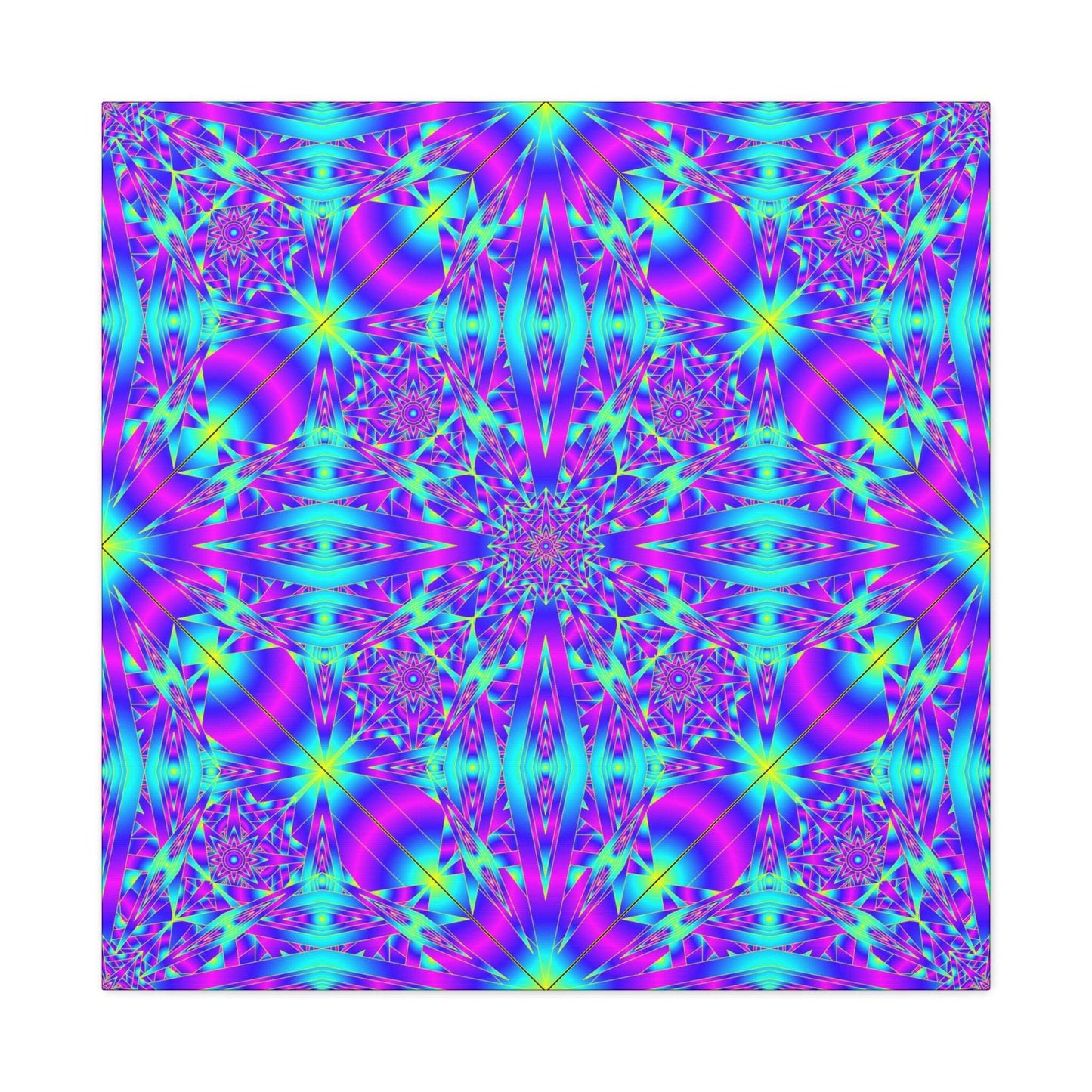 Kaleidoscope Mandala Canvas
