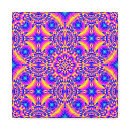 Psychedelic Kaleidoscope Canvas