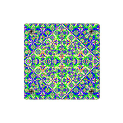 Psychedelic Kaleidoscope Acrylic Wall Art Panel