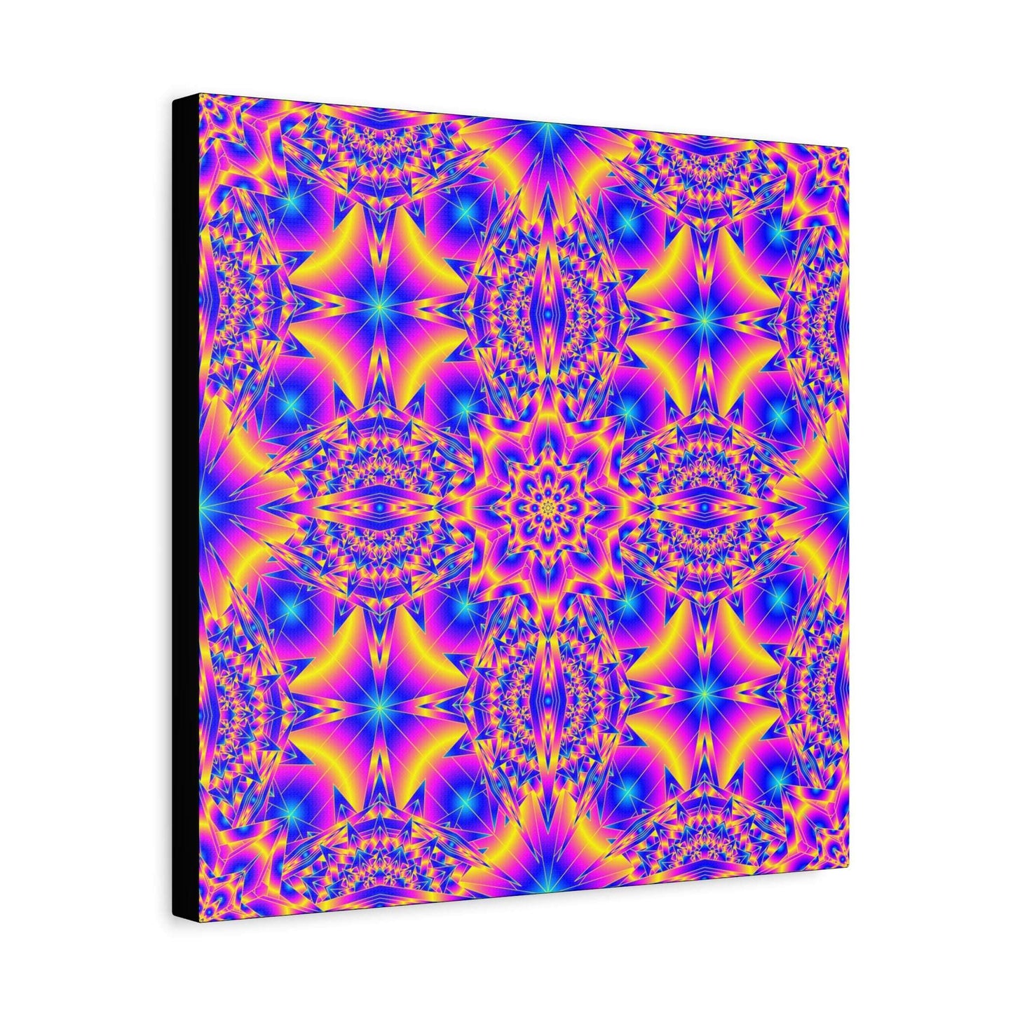 Psychedelic Kaleidoscope Canvas