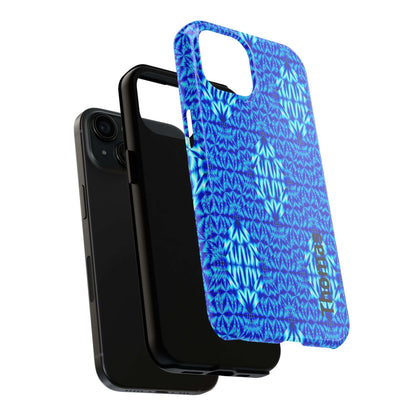 Blue Tribal Pattern Tough Phone Case