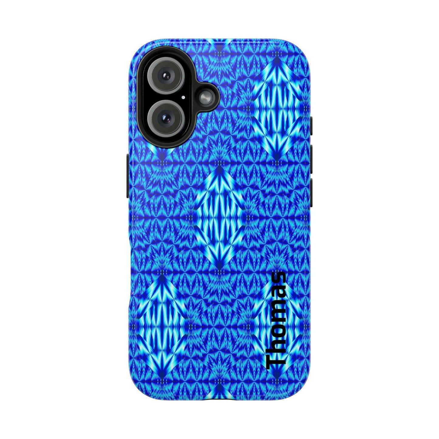 Blue Tribal Pattern Tough Phone Case
