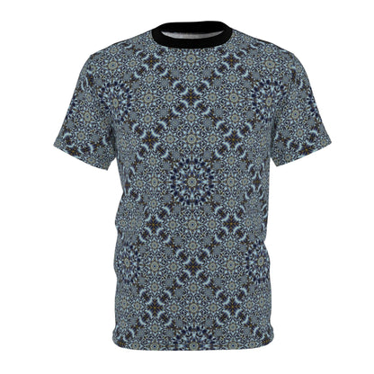Night Sky Kaleidoscope Mandala All-Over Print Tee