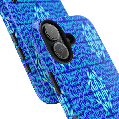 Blue Tribal Pattern Tough Phone Case